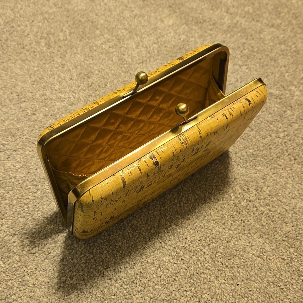 Hallmark Golden Cork Clutch